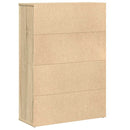 vidaXL sonoma tölgy színű szerelt fa könyvespolc 60x24x85 cm