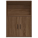 vidaXL barna tölgy színű szerelt fa könyvszekrény 60x24x85 cm