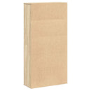 vidaXL sonoma tölgy színű szerelt fa könyvszekrény 60x24x120 cm