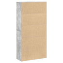 vidaXL betonszürke szerelt fa könyvespolc 60x24x120 cm