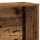 vidaXL antik fa színű szerelt fa könyvespolc 60x24x120 cm