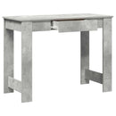 vidaXL betonszürke forgácslap íróasztal 100x45x75 cm