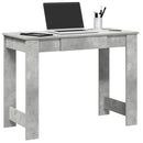 vidaXL betonszürke forgácslap íróasztal 100x45x75 cm