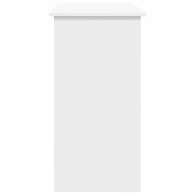 vidaXL fehér forgácslap íróasztal 80 x 40 x 75 cm