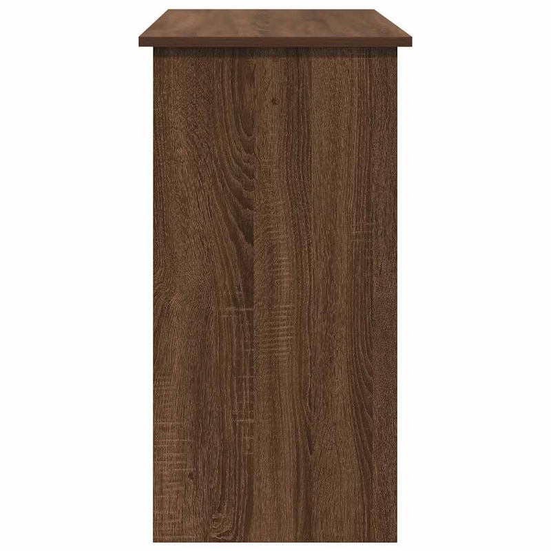 vidaXL barna tölgy színű szerelt fa íróasztal 80 x 40 x 75 cm