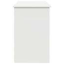 vidaXL fehér szerelt fa íróasztal 102 x 50 x 75 cm