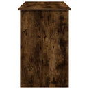 vidaXL füstös tölgy színű szerelt fa íróasztal 102x50x75 cm