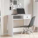 vidaXL fehér forgácslap íróasztal 80 x 40 x 75 cm