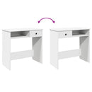 vidaXL fehér forgácslap íróasztal 80 x 40 x 75 cm