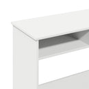 vidaXL fehér forgácslap íróasztal 80 x 40 x 75 cm