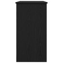 vidaXL fekete forgácslap íróasztal 80 x 40 x 75 cm