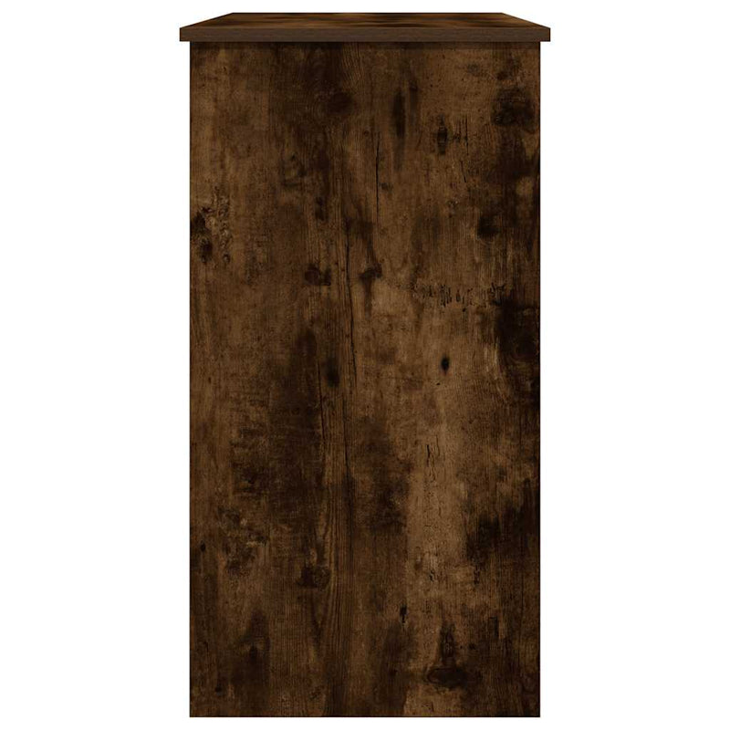 vidaXL füstös tölgy színű szerelt fa íróasztal 80 x 40 x 75 cm