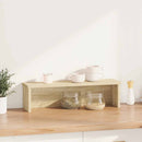 vidaXL konyhai állvány rakodható Sonoma tölgy 50x15x16cm Gépesített fa