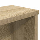 vidaXL konyhai állvány rakodható Sonoma tölgy 50x15x16cm Gépesített fa