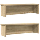 vidaXL konyhai állványok egymásba rakható 2 db Sonoma tölgy 50x15x16cm