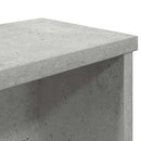 vidaXL Konyhai állványok egymásba rakható 2 db Beton szürke 50x15x16cm