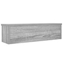 vidaXL konyhai állvány egymásra rakható szürke Sonoma 50x15x16 cm műfa