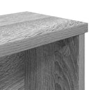 vidaXL konyhai állvány egymásra rakható szürke Sonoma 50x15x16 cm műfa