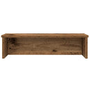 vidaXL konyhai állvány rakodható régi fa 50x15x16 cm Gépelt fa