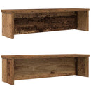 vidaXL konyhai állványok rakásolható 2 db Régi fa 50x15x16 cm