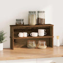 vidaXL konyhai állványok rakásolható 2 db Régi fa 50x15x16 cm