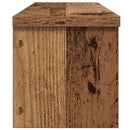 vidaXL konyhai állványok rakásolható 2 db Régi fa 50x15x16 cm