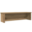 vidaXL konyhai állványok egymásba rakható 2 db Artisan Oak 50x15x16 cm