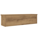 vidaXL konyhai állványok egymásba rakható 2 db Artisan Oak 50x15x16 cm