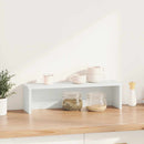 vidaXL konyhai állvány rakodható fehér 60x15x16 cm Mérnöki fa