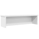 vidaXL konyhai állványok, egymásba rakható 2 db Fehér 60x15x16 cm