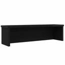 vidaXL konyhai állvány rakodható fekete 60x15x16 cm műfa