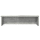 vidaXL konyhai állvány rakodható beton szürke 60x15x16 cm Gépelt fa