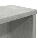 vidaXL konyhai állvány rakodható beton szürke 60x15x16 cm Gépelt fa