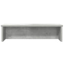 vidaXL Konyhai állványok egymásra rakható 2 db Beton szürke 60x15x16cm
