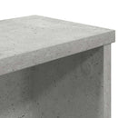 vidaXL Konyhai állványok egymásra rakható 2 db Beton szürke 60x15x16cm