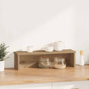 vidaXL konyhai állvány rakodható Artisan tölgy 60x15x16 cm műfa