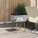 vidaXL téglalap polyrattan kerti dohányzóasztal 40x40x37cm