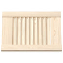 vidaXL 4 db tömör fenyőfa lamellás szekrényajtó 39,5x29,5 cm