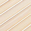 vidaXL tömör fenyőfa lamellás szekrényajtó 61,5x29,5 cm