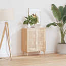vidaXL 2 db tömör fenyőfa lamellás szekrényajtó 61,5x29,5 cm