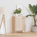 vidaXL 2 db tömör fenyőfa lamellás szekrényajtó 69x29,5 cm
