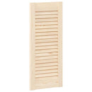 vidaXL 2 db tömör fenyőfa lamellás szekrényajtó 69x29,5 cm
