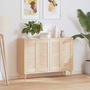 vidaXL 4 db tömör fenyőfa lamellás szekrényajtó 69x29,5 cm