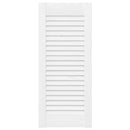 vidaXL 2 db fehér lamellás szekrényajtó 61,5 x 29,5 cm