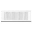 vidaXL 4 db fehér lamellás szekrényajtó 61,5 x 29,5 cm