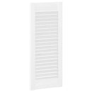 vidaXL 4 db fehér lamellás szekrényajtó 61,5 x 29,5 cm