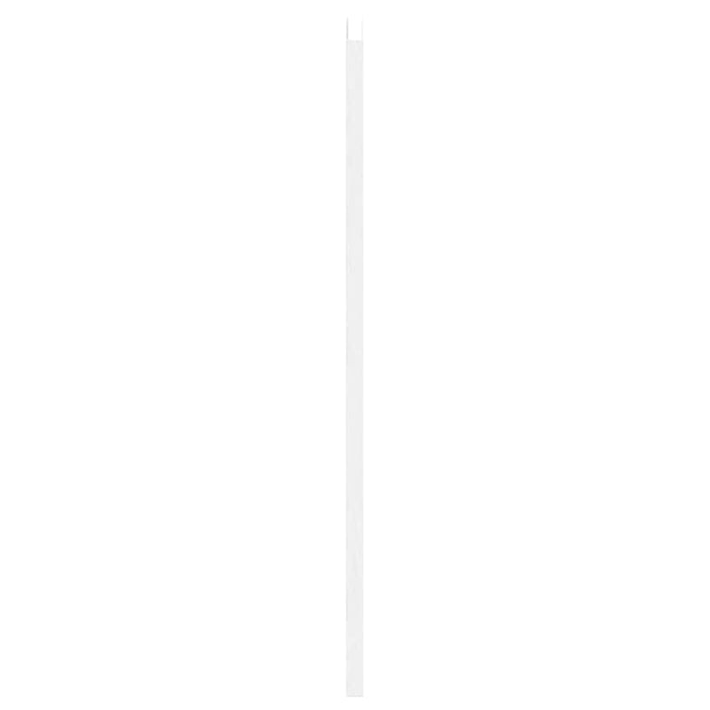 vidaXL fehér lengőajtók lamellás kialakítású 2 pár 80x80 cm