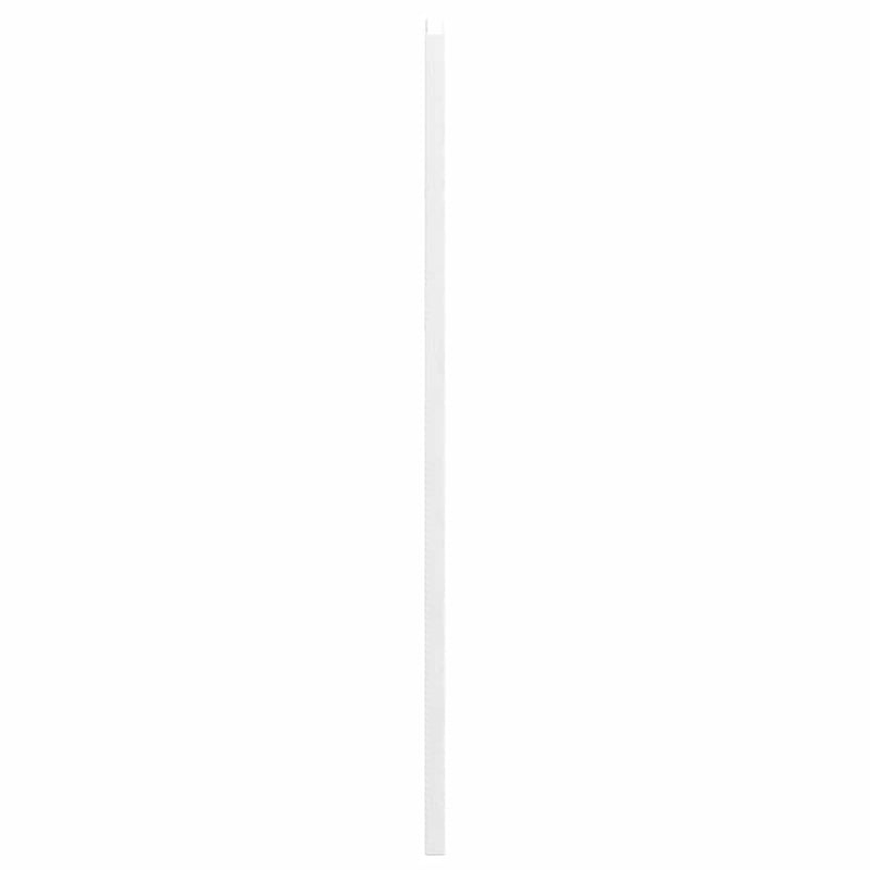 vidaXL fehér lengőajtók lamellás kialakítású 2 pár 90x80 cm