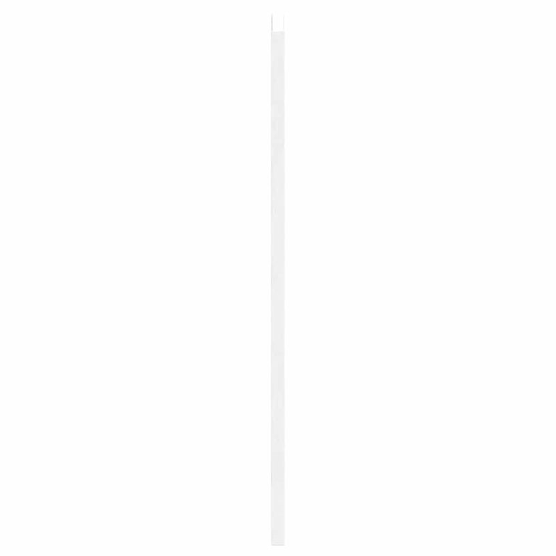 vidaXL fehér lengőajtók lamellás kialakítású 2 pár 80x100 cm