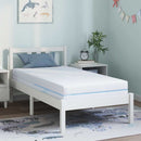 vidaXL Matrac Fehér 80 x 160 cm Jacquard szövet